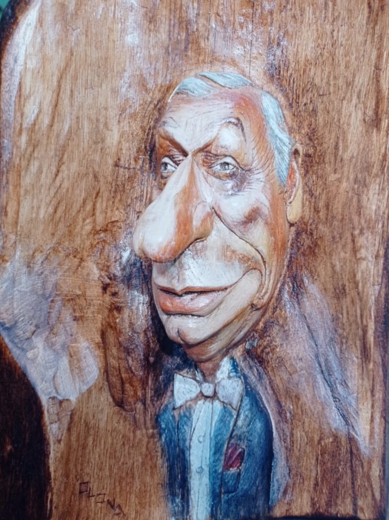 Sculpture sur bois de Fernand Olona