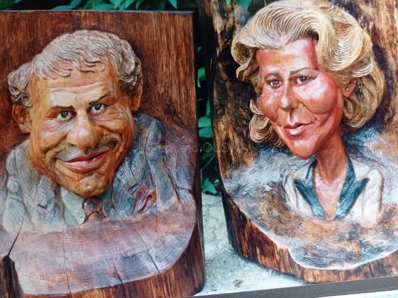 Sculpture sur bois de Fernand Olona