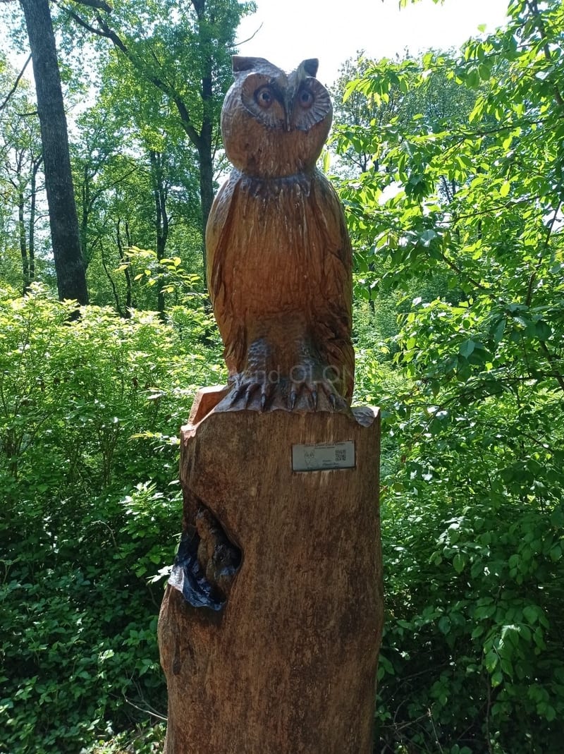 Sculpture sur bois de Fernand Olona
