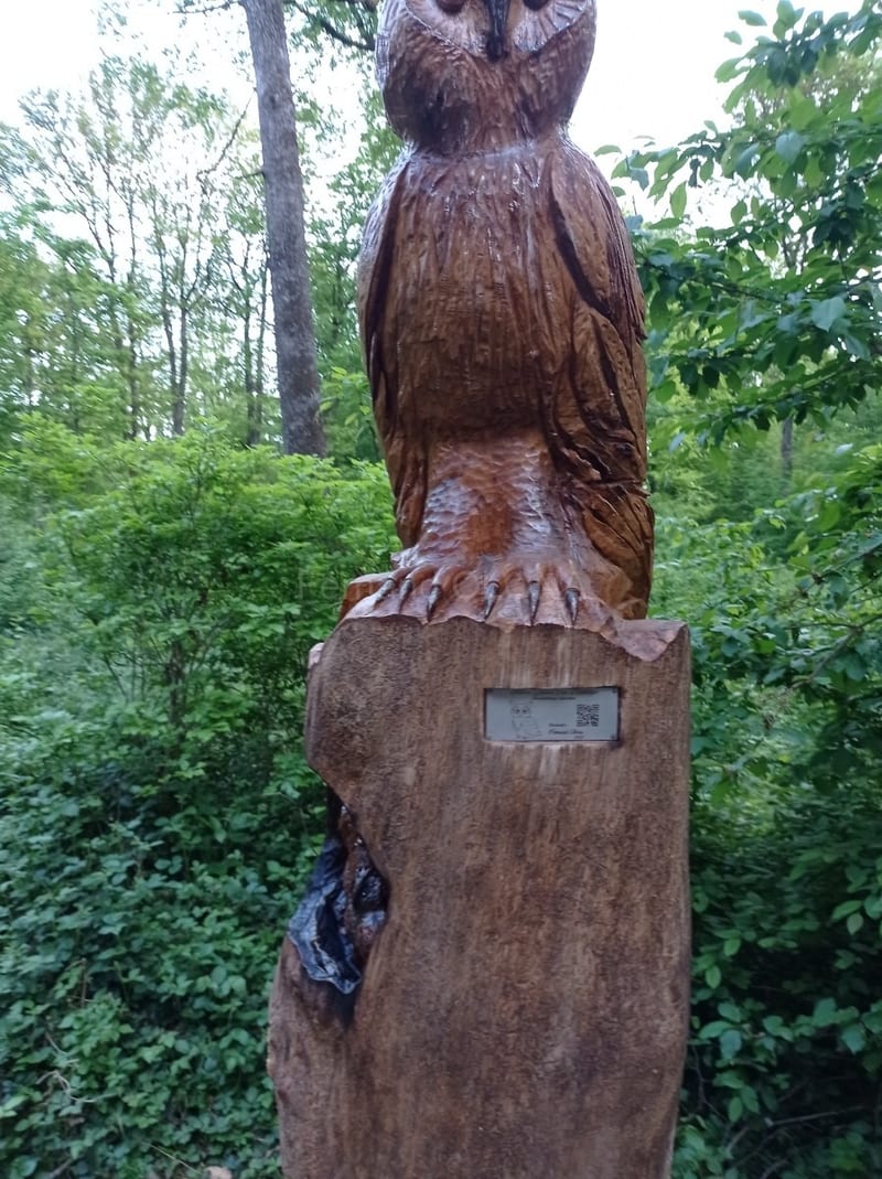 Sculpture sur bois de Fernand Olona